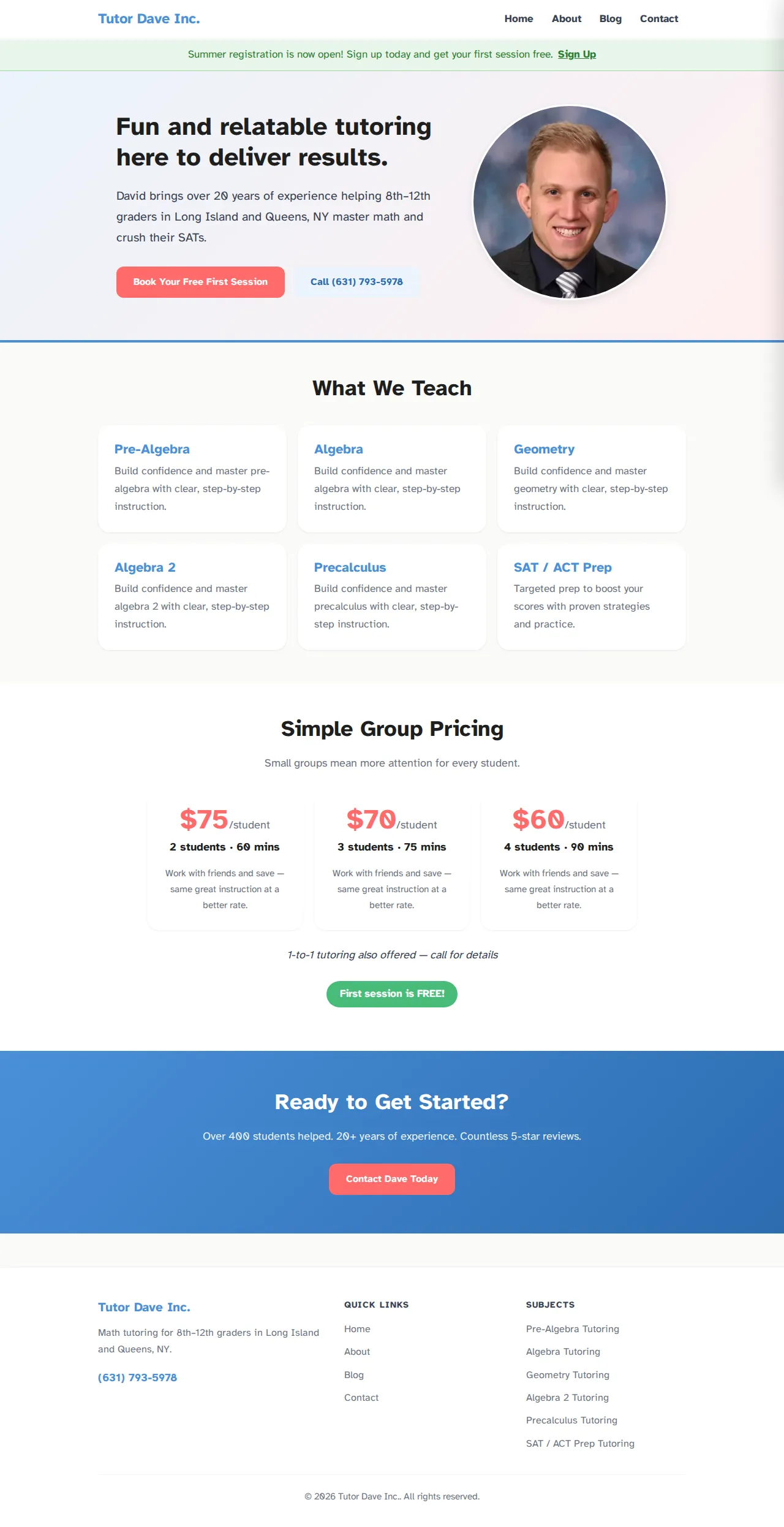 Tutor Dave Inc